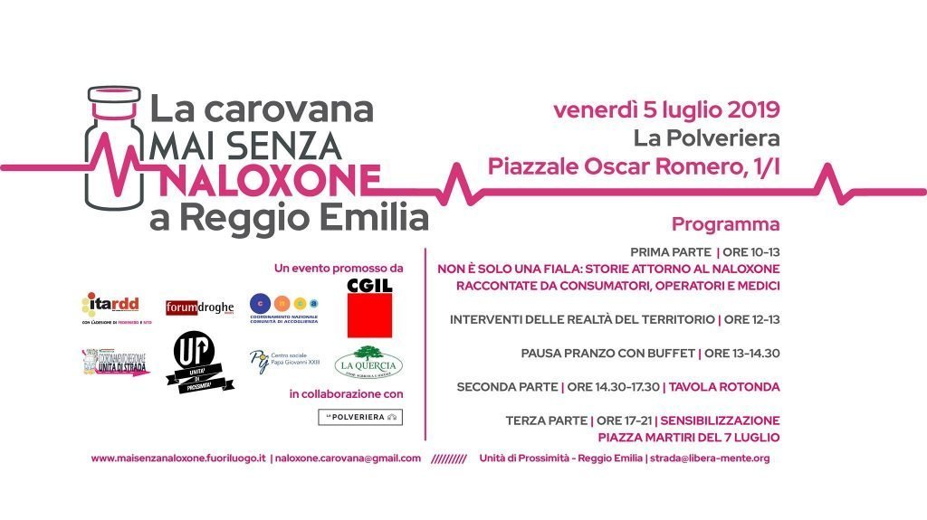Locandina carovana Reggio