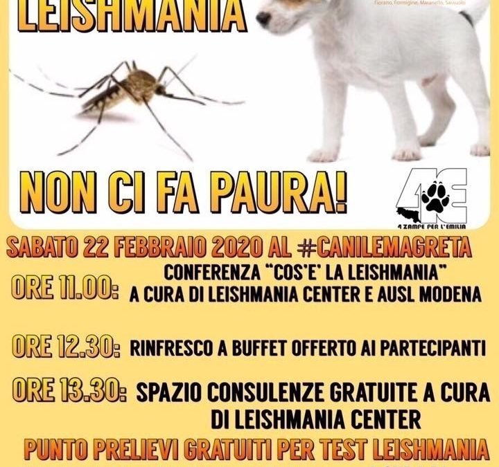 La leishmania non ci fa paura