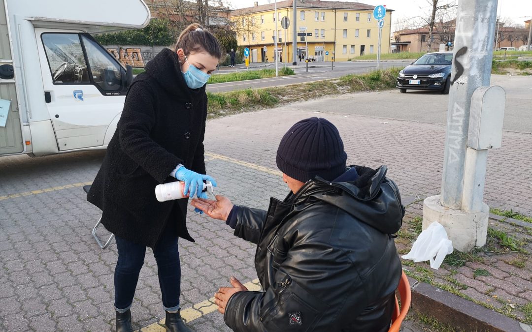 Prevenzione e info educativa – Senza fissa dimora – Covid 19