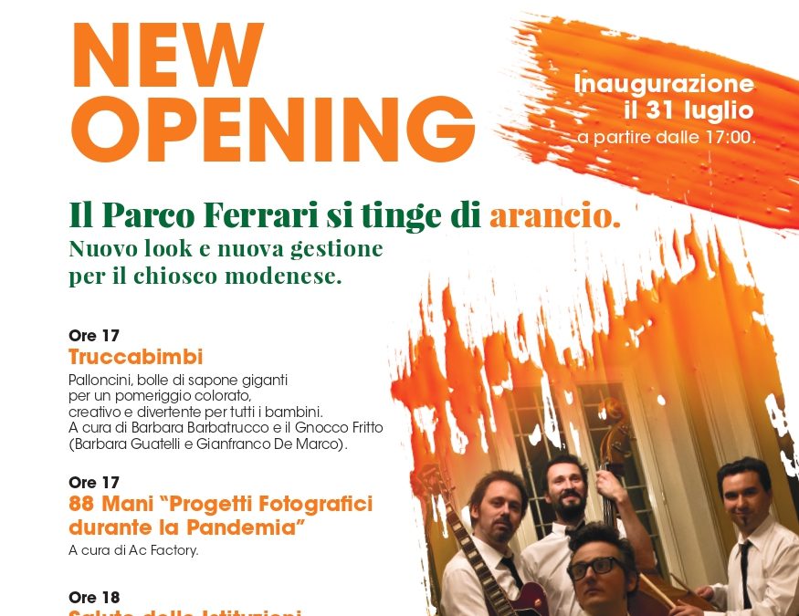 Inaugurazione Orange 182: il Parco Ferrari si tinge di arancione